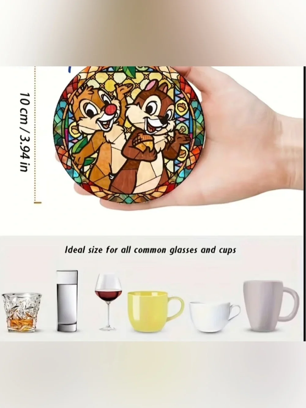 Chip & Dale Coasters
